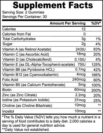 Multivitamin Bear Gummies (Adult)